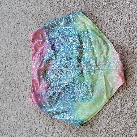 Iridescent rainbow shorts - Picture 2 of 4